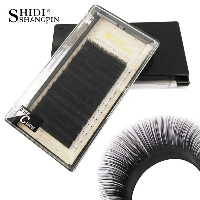 New individual eyelashes extension professional 1 pc false eye lashes mink fake eyelashes makeup long eyelash handmade (2)