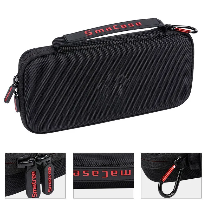 Smatree силиконовый защитный чехол, сумка для переноски, сумка для nintendo Switch, консольные карты, ручная дорожная сумка для хранения