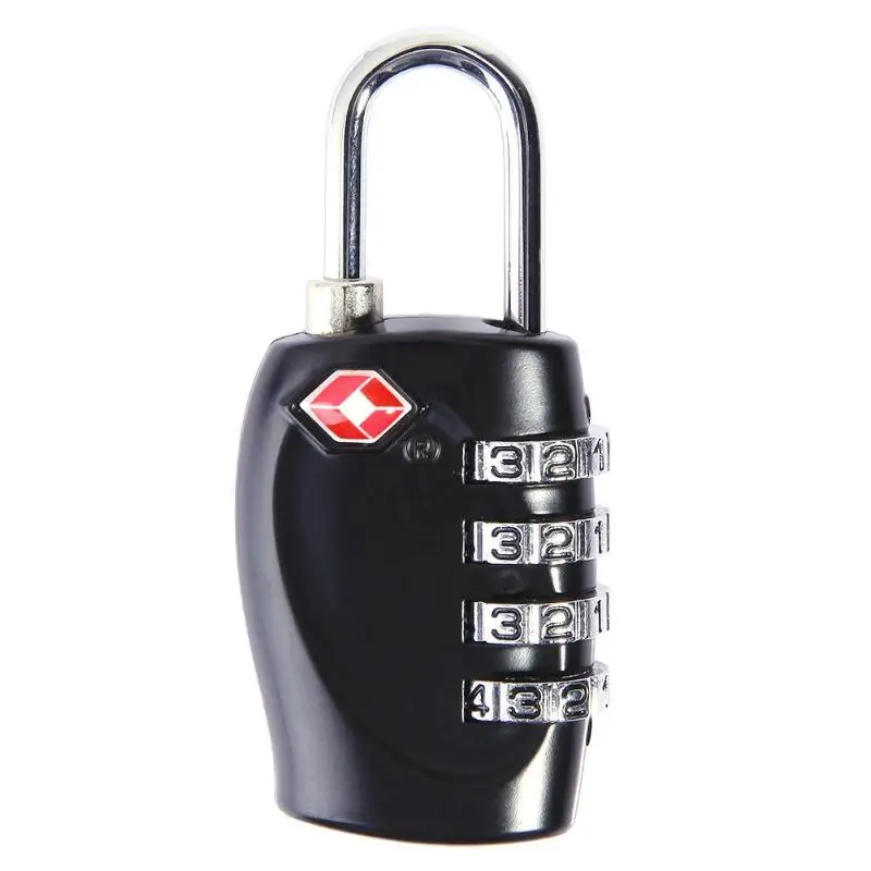 Luggage Locks 4 Digit Combination Password Locks Zinc Alloy Travel