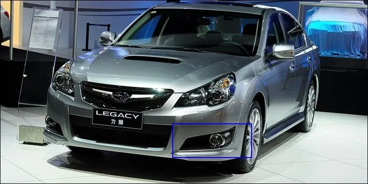 EeMrke светодиодный Ангел глаз DRL для Subaru Legacy галогенный противотуманный светильник H11 55 Вт дневные ходовые огни