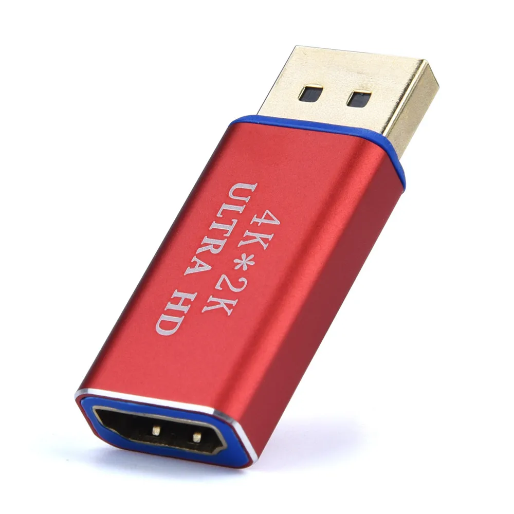 Ультра HD Разрешение 4K порт дисплея к HDMI Мужской Женский адаптер конвертер DisplayPort