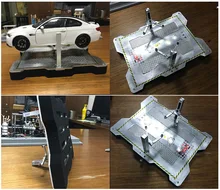 1:18 alloy model car maintenance scene garage repair lifting station DIY scene
