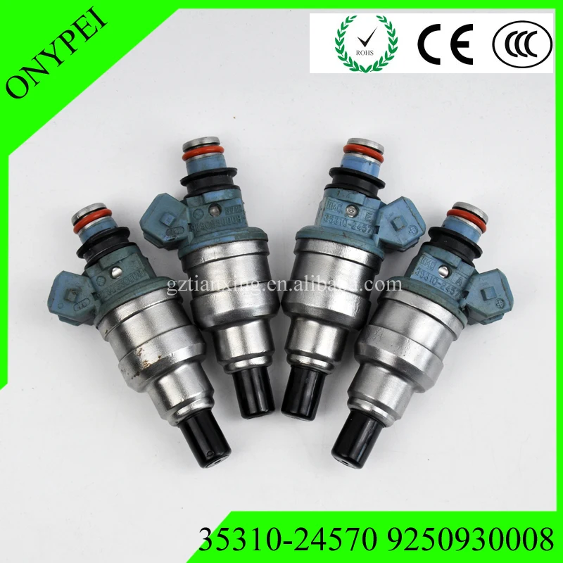 

Set 4 Fuel Injector Nozzle 35310-24570 9250930008 For 2005-2011 Kia Rio 1.6L L4 35310 24570 3531024570