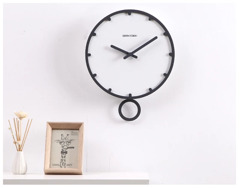 Watch In Wall Home Watch For Wall Decor Acrylic Mirrored Decorative Sticker Wall Clock Metal Pendulum Clock Watch For Wall Double Sided Wall Clock Clock Cuckoo (10)