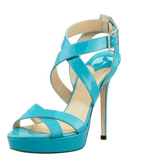 

Plus Size Womens Sandals Shoes Custom Made Criss Cross High Thin Heels Under 60 Chaussures Sandales Cheap Modest Fashion Sexy