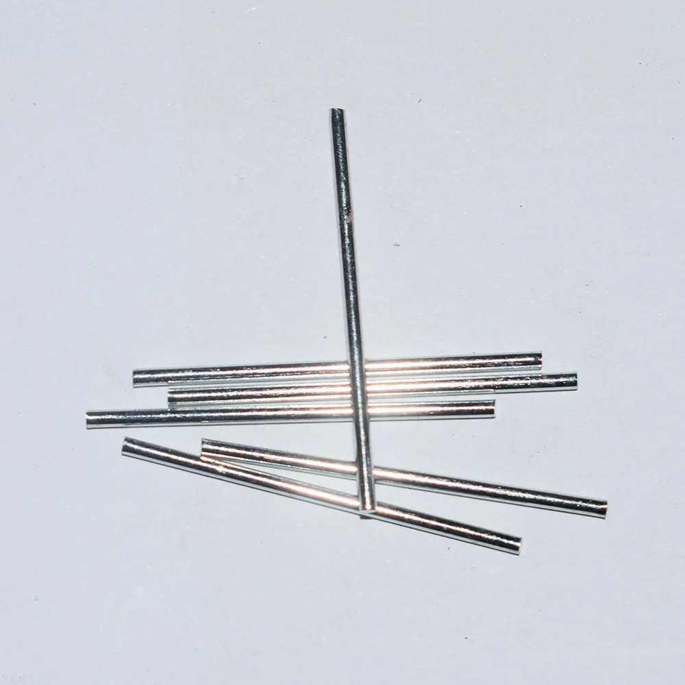 30pcs 1.5*30/35/38/48mm toy model iron shaft gear drive short axle/rc car DIY toy/technology model parts/baby toys