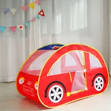 1 шт. смешной автомобиль дизайн мяч бедных игровой домик палатка для детей детские игры красный подарок