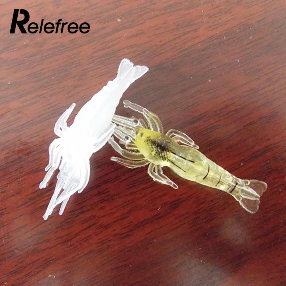 

Shrimp Modeling 5Pcs Swimbait Device Stosh Artificial Bait Lifelike Accessories Fishing Killer Simulational Twitching
