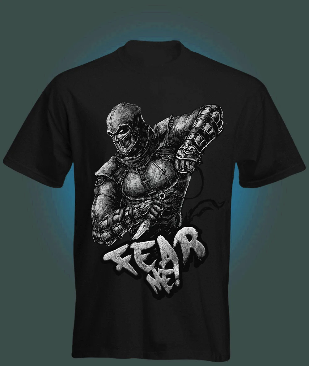 

Mortal Kombat Noob Saibot T-shirt New! T Shirt Tops Summer Cool Funny T Shirt Fashion Top Tee Western Style Plus Size