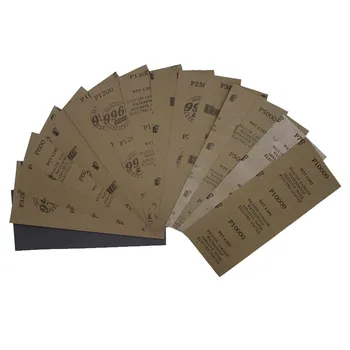 

72 Sheets 320 to 10000 Assorted Grit Sandpaper 9 x 3.6 Inch for Wood Furniture Finishing, Metal Sanding and Automotive Polishing