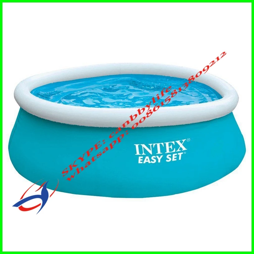 Intex 6ft X20in Piscina Set Facile Piscine Ronde Gonflable Pour