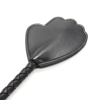 bdsm Hand Paddles Whip bondage novelty Fetish Leather Spanking Flogger whipper erotic sex toys for couples pony play riding crop 3
