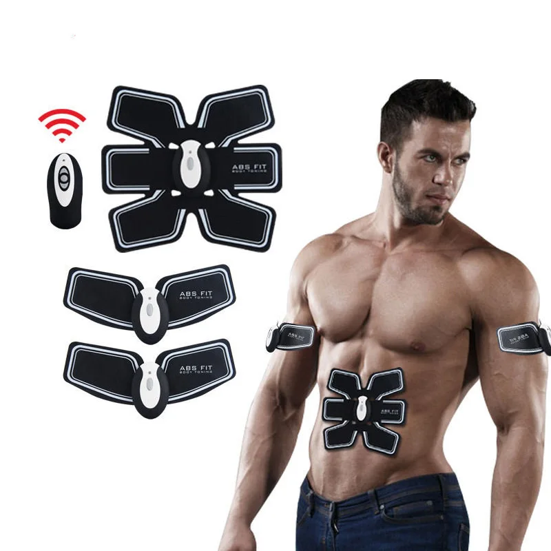 Smart EMS Abdominal Muscle Stimulator Exerciser Trainer Device Muscles Intensive Training Weight Loss Slimming Massager Machine