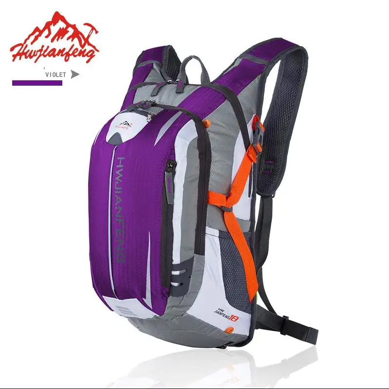 Новинка, брендовый уличный рюкзак для альпинизма, езды на велосипеде, водонепроницаемый рюкзак для езды на велосипеде, дорожный рюкзак для путешествий, походный рюкзак для мужчин и женщин, 25L - Цвет: purple