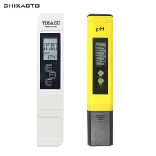 2pcs 0.0- 14.0 PH Meter 0-9990ppm Digital TDS EC Meter Tester LCD Water Purity PPM Filter Hydroponic Pool Tester PH Meter orp meter tester redox meter ph meter ph tester orp redox meter tester water quality pool aquarium 0 1999mv range