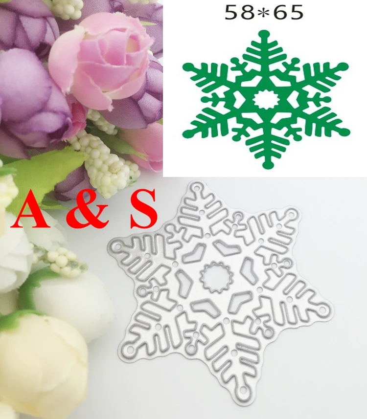  Y100 METAL CUTTING DIES Snowflake Scrapbook card invitation paper craft party decor embossing stenc - 32835898129