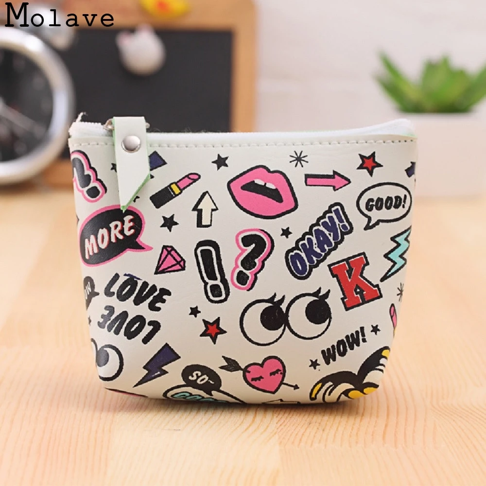 MOLAVE Bonito Mulheres Кошелек для монет Meninas de Moda para Criancas Bolsa Mini Carteiras Chave Titular Dinheiro Mudanca Saco