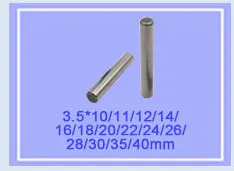 LUPULLEY 20pcs/lot M2.5 Dowel Pin Steel Cylindrical Pins Length 6/7/8/10/11/12/14/18/20/22/24/27/29/30/33/40/50mm