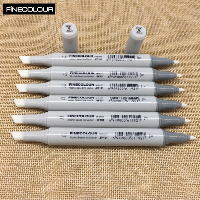 FINECOLOUR Dual Tips Colorless Blender Marker Sketch Art Supplies Mark