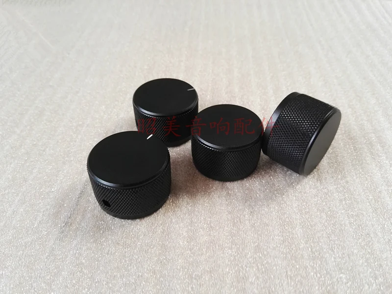 

2pcs aluminum knob potentiometer knob 35*22mm potentiometer cap car knob switch cap Encoder for amplifier
