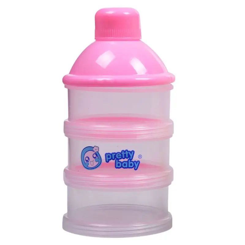 Младенческий молочный рисовый снек ящик для бутылок силикадированная бутылочка для кормления пищевая добавка PY7 - Цвет: Розовый