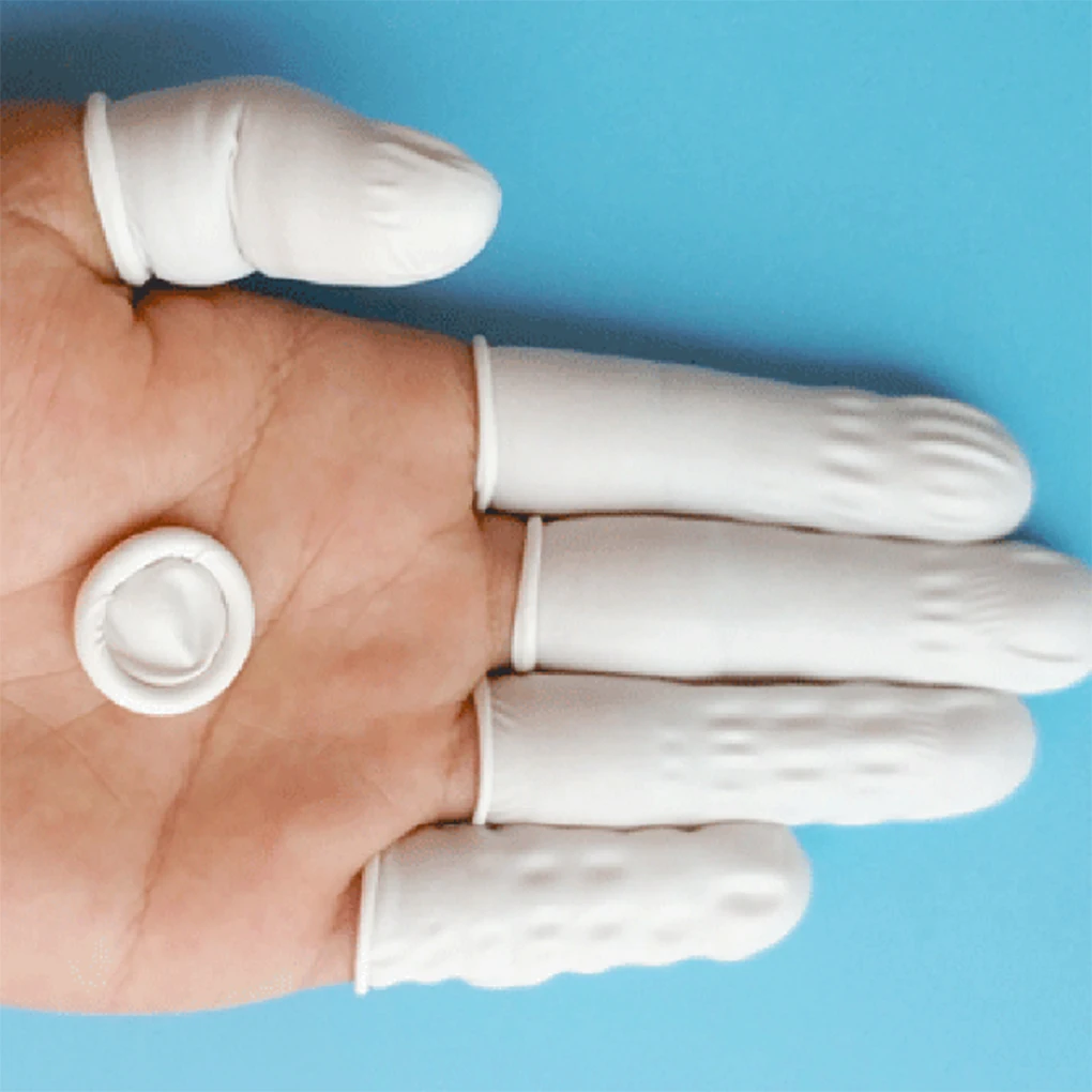 100 шт одноразовые латексные резиновые перчатки для защиты рук антистатические Татуировки Косметический Инструмент для ногтей