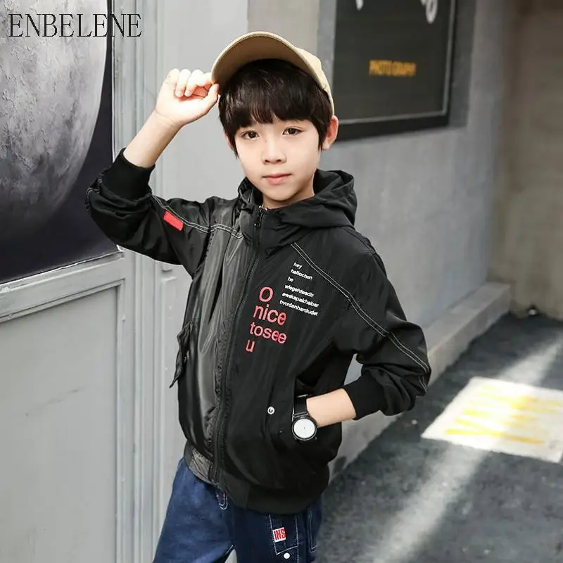 Aliexpress Buy Children Autumn New Jacket Red Black Cotton Letter 