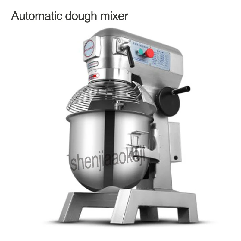 20L Automatic Bread Dough Mixer LC-B20 Commercial Multi-function Cream Mixer 3 In 1 Mixing Machine Eggbeater 220v/50hz 1100w itech smt production mixing equipment mix a500 automatic soldering solder paste mixer stir evenly 220v for solder paste stirring