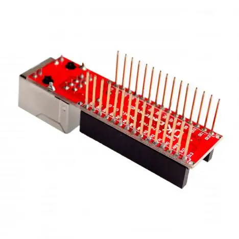 Щит Ethernet Nano V3 ENC28J60 микрочип HR911105A Модуль платы веб сервера для Arduino 3 0|Интегральные