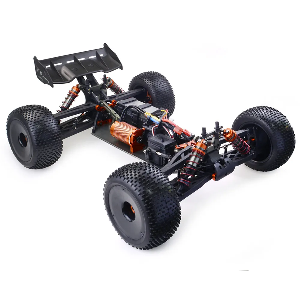 RC автомобиль zd Racing 9021-V3 1/8 2,4 г 4WD 80 км/ч бесщеточная, высокая скорость дистанционного управления для вождения автомобиля полномасштабные электрические Truggy RTR игрушки