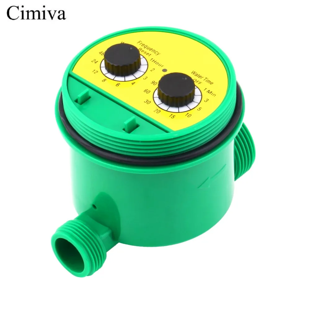 

Cimiva LCD Digital Electronic Intelligence Water Timer Garden Lawn sprinkler drip Irrigation Controller Water Program System