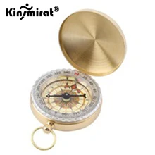 Медный компас карманные часы навигатор для охоты лесной Туризм Открытый Кемпинг туристическое снаряжение Военный Набор инструментов для выживания