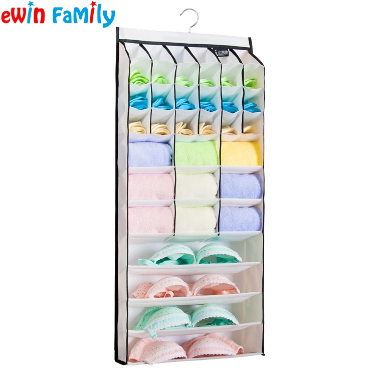 All In One 31 Pockets Multilayer Zipper Gate Storage Bags Hanging