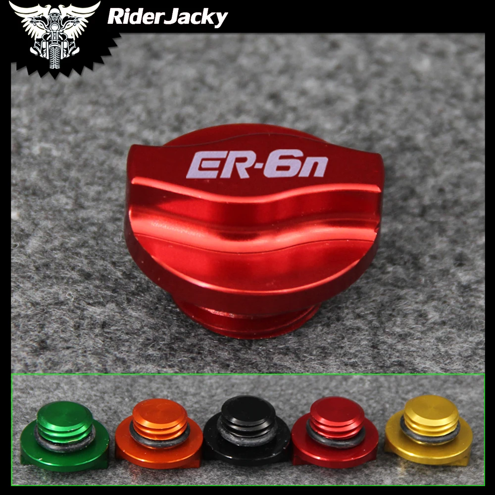 

For kawasaki ER-6n ER6n ER 6n 2009-2016 2010 2011 2012 2013 2014 2015 Motorcycle Engine Oil Plug Filler Cover Screw M20*2.5