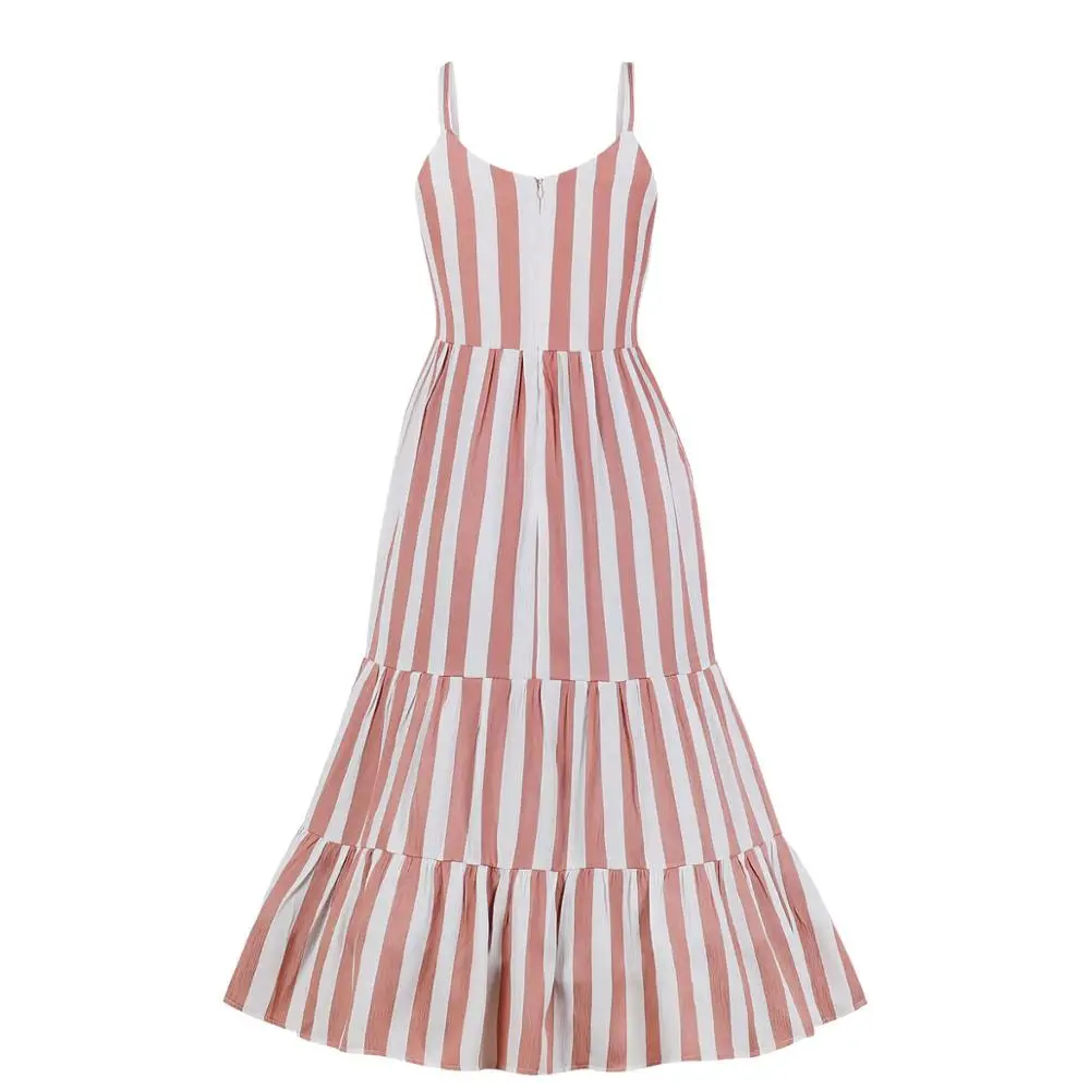 coral sundress