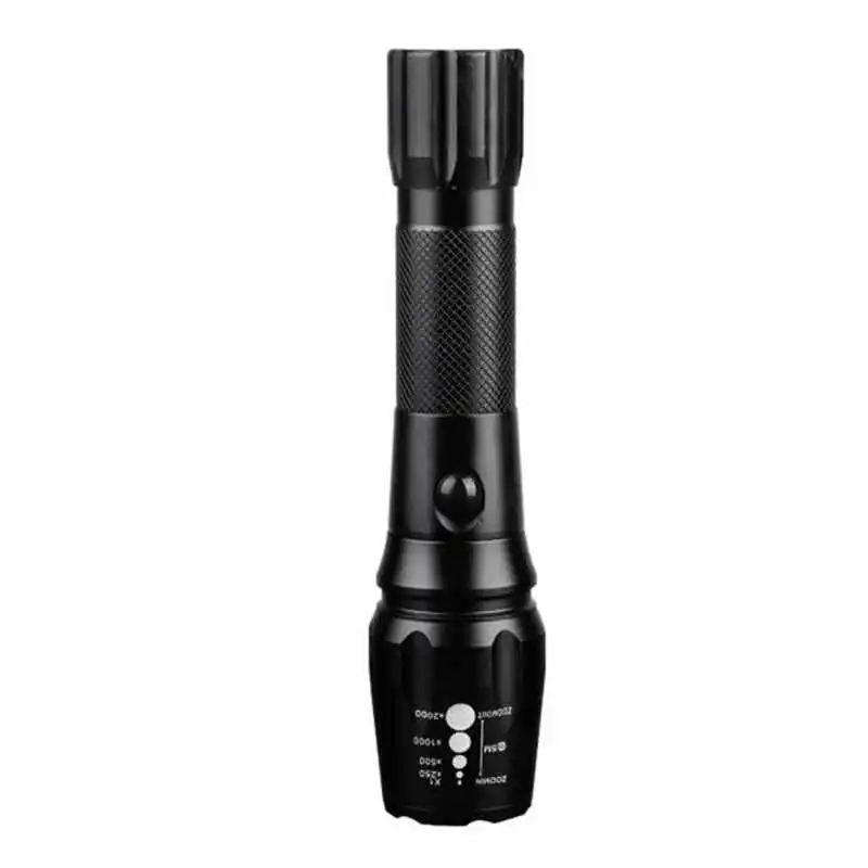 G700 Zoomable XML T6 LED Tactical Flashlight+18650 Battery+Charger+Case lanterna led t6 rechargeable fanatic #4S19 (2)
