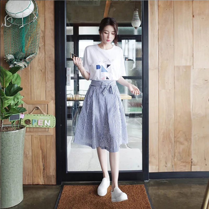 

2019 Summer New Korean Version Of Loose Casual Outdoor Shopping Women's Summer Dress Two-Piece Dress Summer Clothes For Women