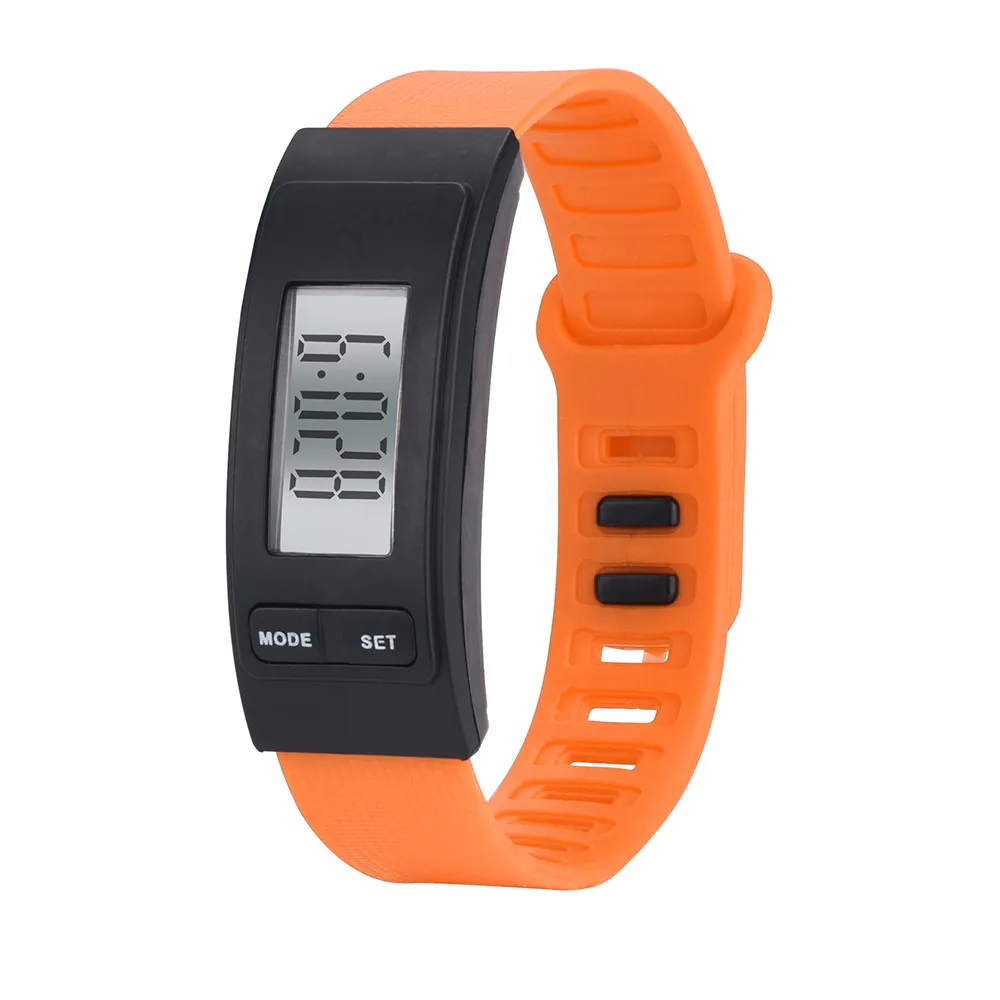 Горячая Распродажа, часы-браслет с шагомером и счетчиком калорий, цифровые часы с ЖК-дисплеем, дешевые повседневные спортивные наручные часы HK& 50