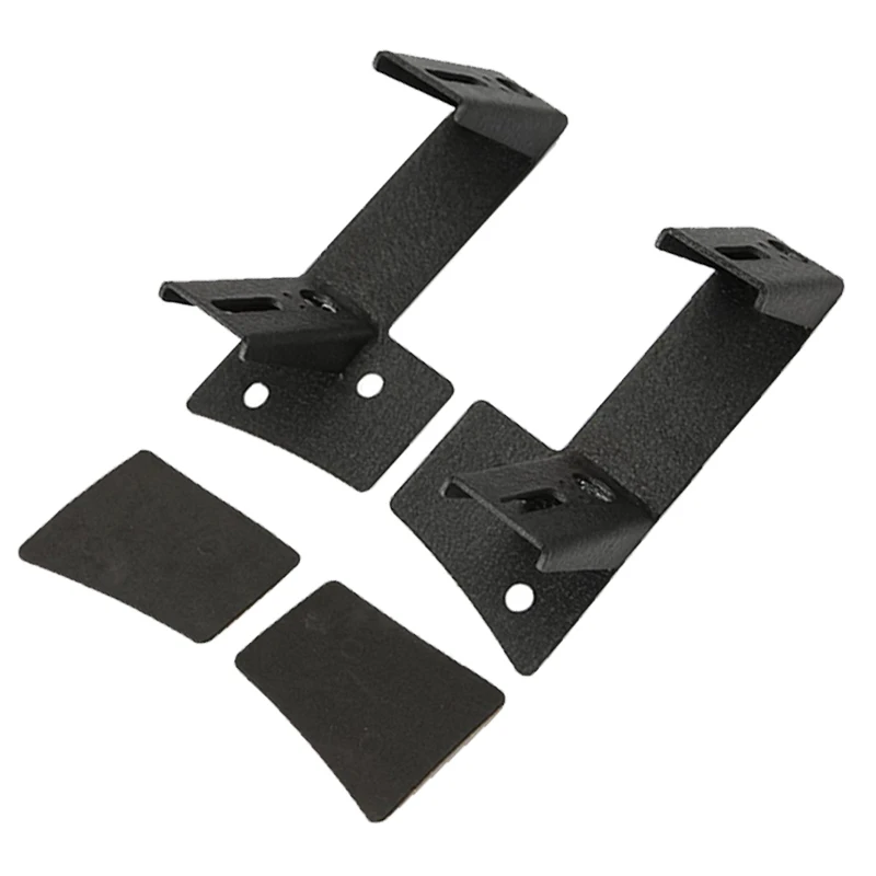 

1 Pair Dual A-Pillar Light Brackets Dual Lower Windshield Led Work Light Mounts Kit For 2007-2017 Jeep Wrangler Jk