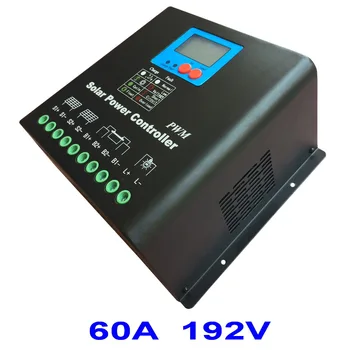 

60A 192V High Voltage Solar Charge Controller,192V Battery Regulator 60A for 12KW PV Panels Modules, Dual-fan cooling