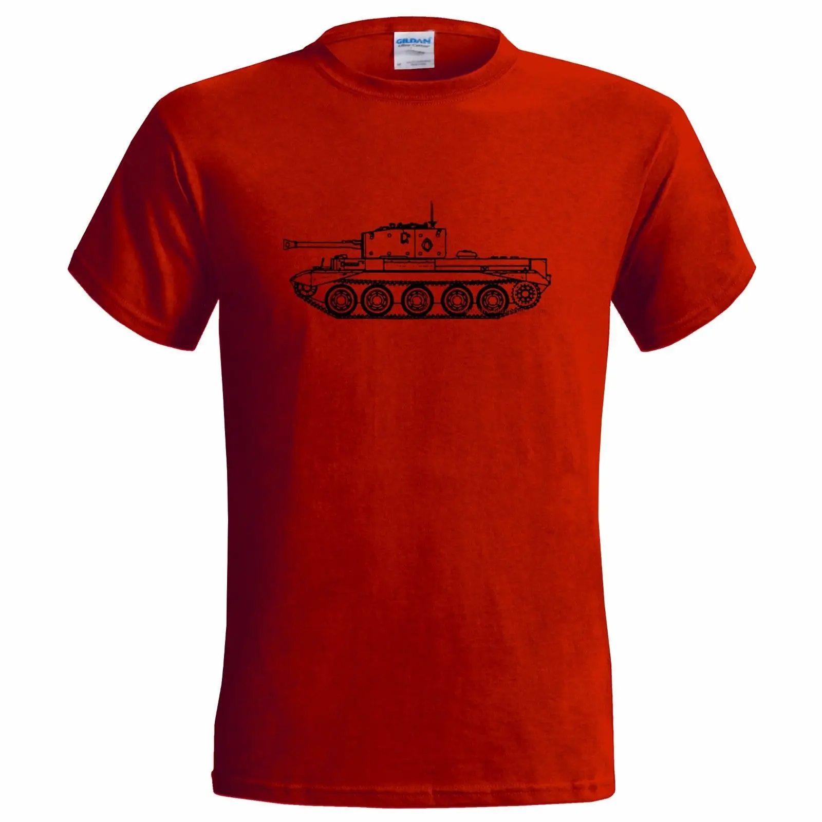 Брендовая Новинка 2019 брендовая футболка хлопковая одежда новинка Cromwell A27M Tank Cruiser