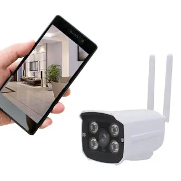 Наружная беспроводная Wi Fi IP камера 720P Поддержка P2P ONVIF APP пульт дистанционного