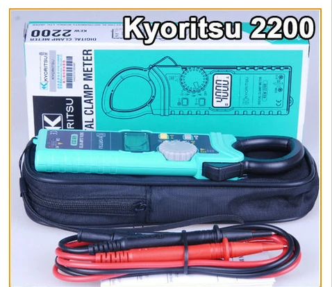 Цифровой измеритель переменного тока KYORITSU 2200 40/400/1000A переменный ток 4/40/400/600 в 400