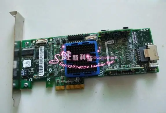 Адаптер RAID 3405 P/N: 2251900-R ASR-3405 4-Port 3 ГБ/сек. PCIe Controller SAS Card | Электроника