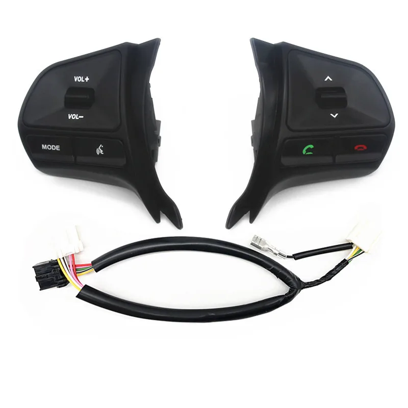 

free shipping New product!!Factory price High quality Steering Wheel Audio Control Buttons for KIA K2 RIO Steering wheel button