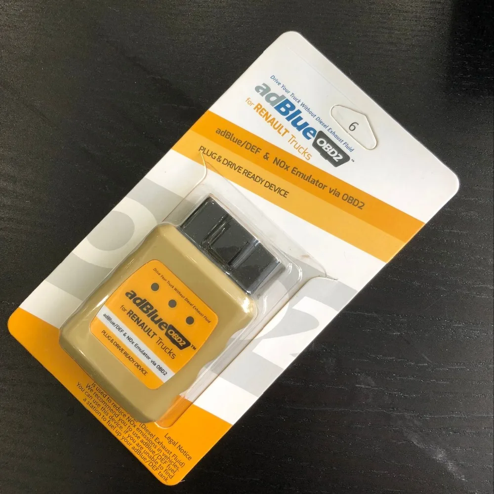 Adblue OBD2 для Renault эмулятор грузовиков ЭБУ инструмент диагностики Английская