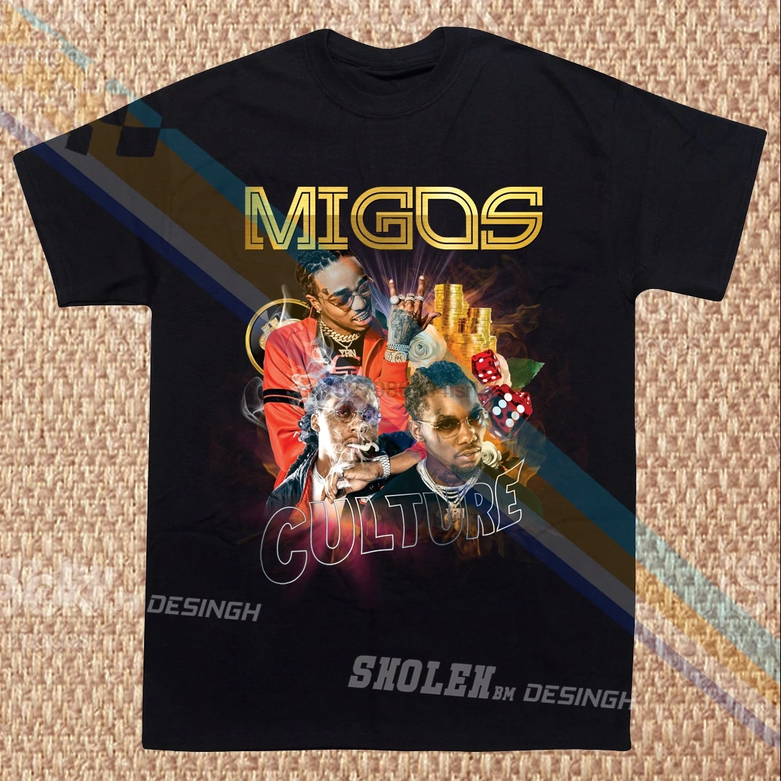 

Inspired By Migos Culture T Shirt Hip Hop Rap Limited Tour Merch New