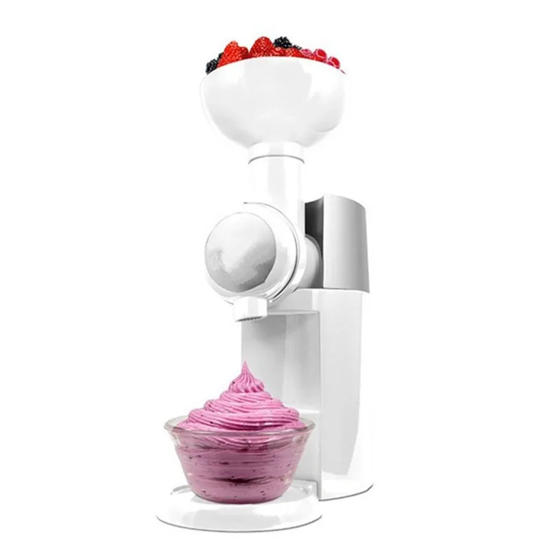 

Automatic Frozen Fruit Dessert Machine Kitchen Mini Milkshake Household Tools DIY Fruit Ice Cream Maker Machine Ice Cream Tool