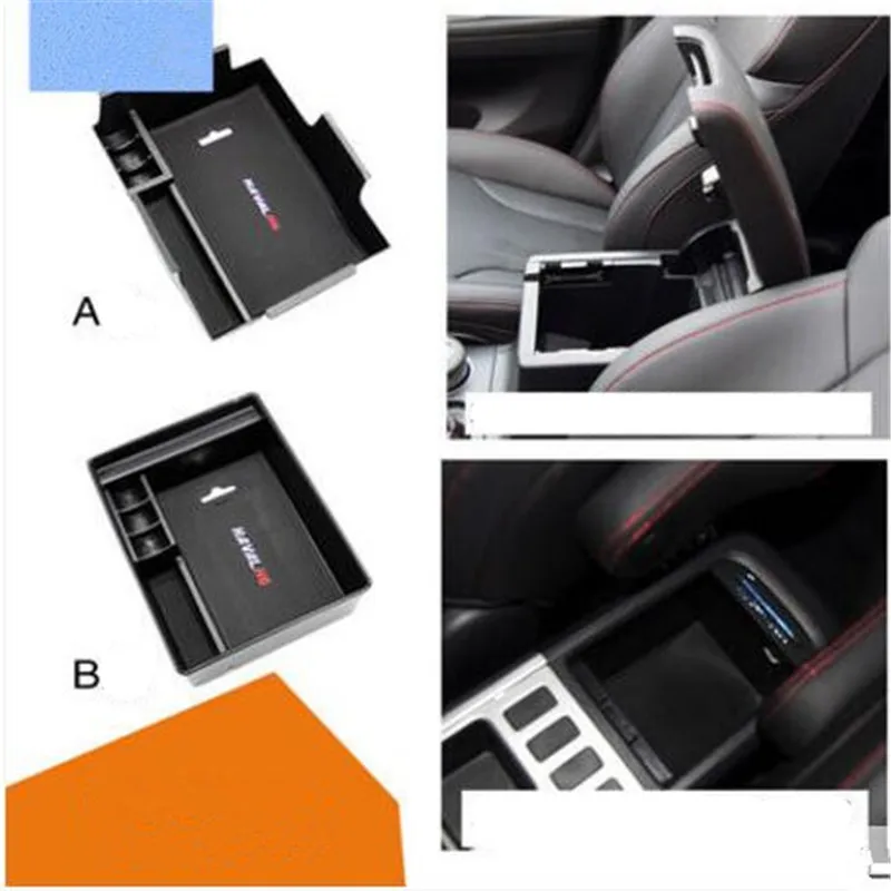 

DoColors Car Styling Dedicated Modified Central Armrest Storage Box Glove BOX Pallet Case For HAVAL H2 H6 H7 Car Accessories