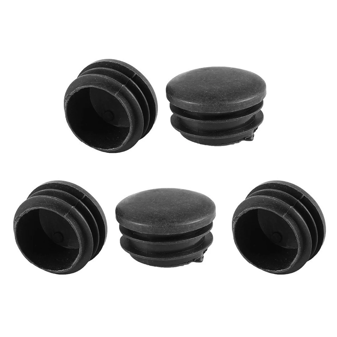 

Hot Sale Black Plastic 35mm Dia Blanking End Caps Round Tube Insert 5 Pcs